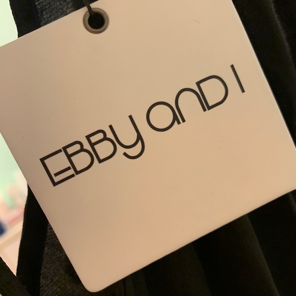 Black Halter Maxi Dress with Tie Waist - Picture 3 of 5